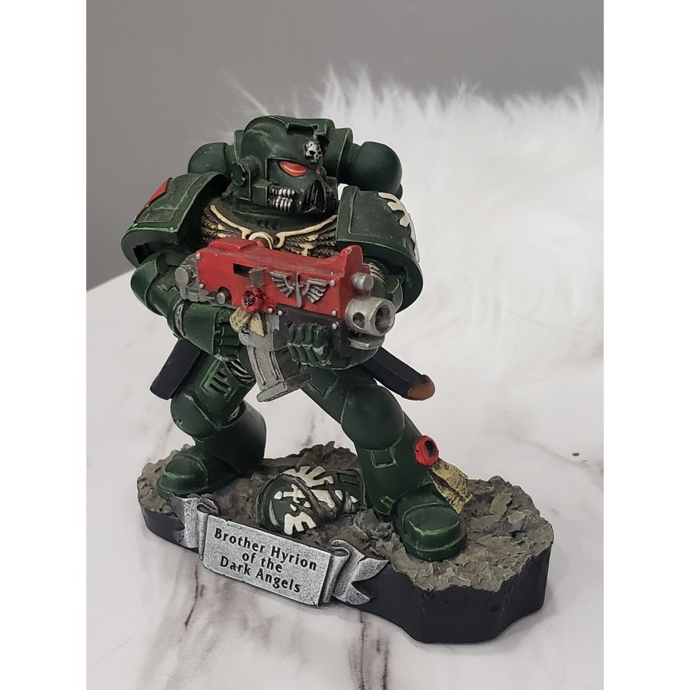 Warhammer 40k Dark Angels Brother Hyrion Polystone Statue Figure Sideshow #1086